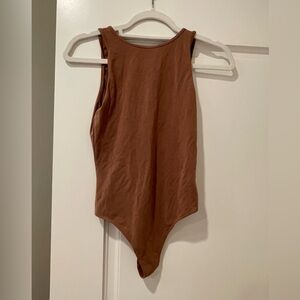 Aritzia High Neck Tank Top Bodysuit. Never worn - NWT.